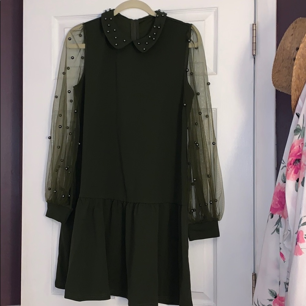 Women’s pearl beaded dress